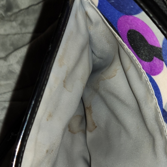 Authentic Vibrant Coach Crossbody Purse - Picture 10 of 16